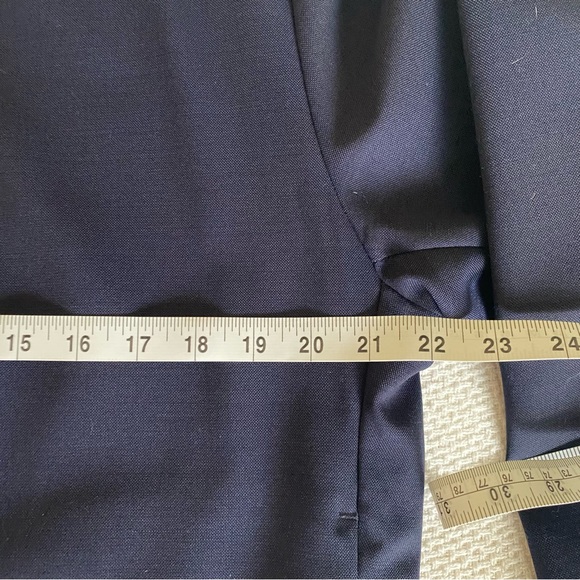 Hugo Boss Men’s Slim Fit Zip-up Jacket Size 42R Dark Blue - Picture 7 of 16